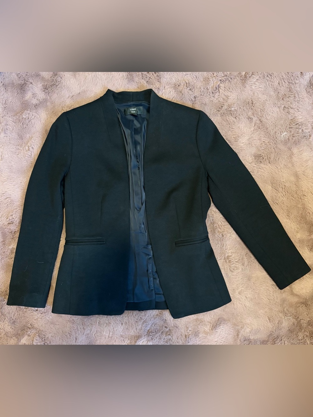 J.Crew 365 Going-Out Blazer Black Stretch Twill Women’s Size 2